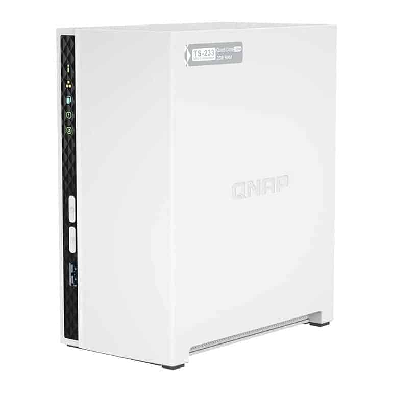 (image for) QNAP TS-233 2 Bay Desktop NAS Enclosure